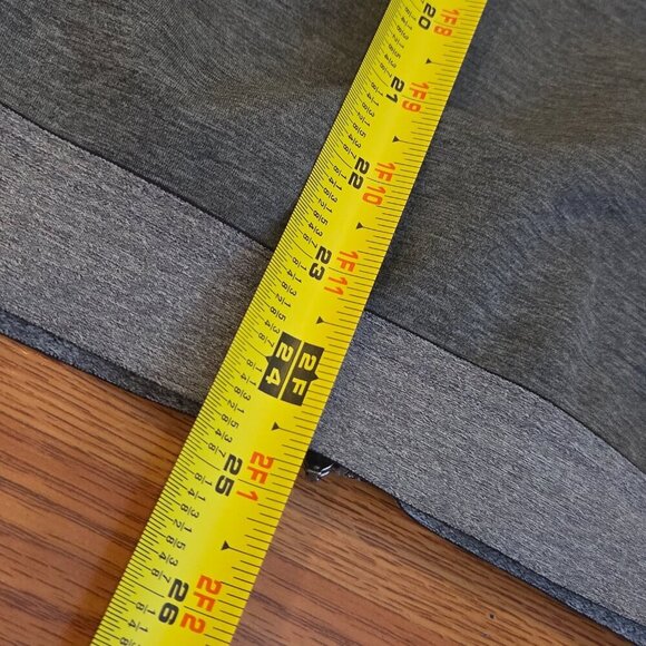 Lululemon Jacket Men's Medium Full Zip Active Hooded Gray Thermo Running Gym - Picture 14 of 15